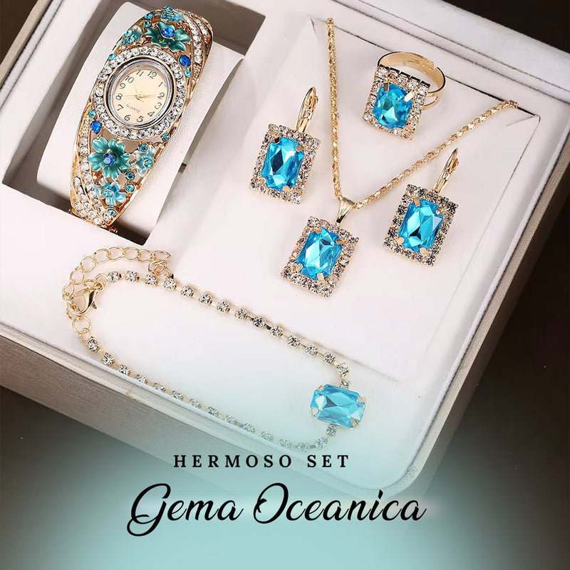 INCREIBLE PROMO! SET GEMA OCEANICA💙